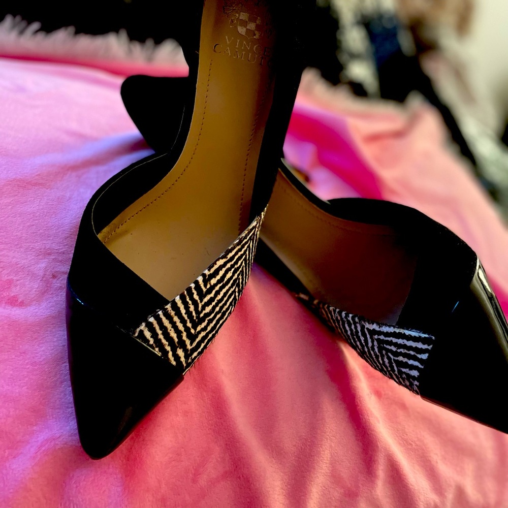Vince Camuto suede shoe